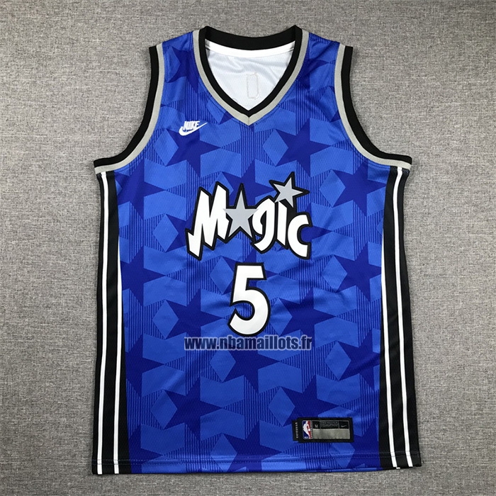 Maillot Enfant Orlando Magic Paolo Banchero NO 5 Classic 2023-24 Bleu